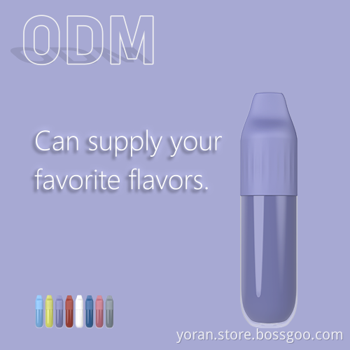 OEM vape 2500 puffs 1000mAh wholesale disposable pod pen ODM/OEM disposable pod